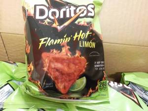 Case of Doritos Flamin Hot Limon Ch...