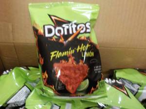 Case of Doritos Flamin Hot Limon Ch...