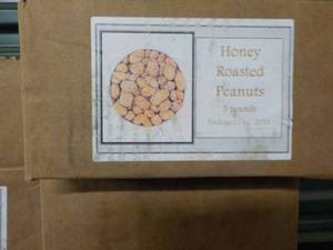 5 lb. Box Honey Roasted Peanuts...