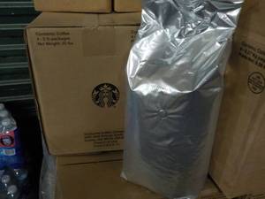 5 lb. Bag Starbucks Verona Whole Co...
