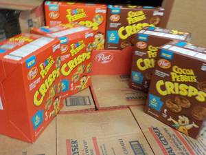 6 Boxes Post Fruity Pebbles Crisps ...