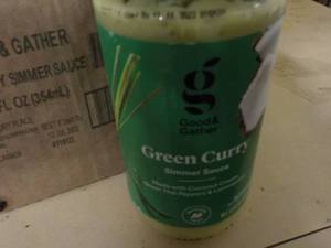 6 Jars Green Curry Simmer Sauce...