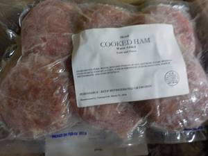 5 lb. Frozen Pkg Sliced Cooked Ham...