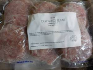 5 lb. Frozen Pkg Sliced Cooked Ham...