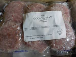 5 lb. Frozen Pkg Sliced Cooked Ham...