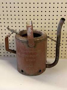 Vintage Swingspout 5 Quart Oil Can Sold $60 on Ebay