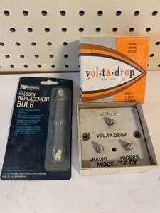 Voltage Reducer & Halogen Bulb
