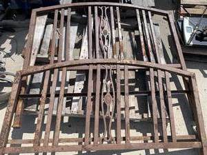 Antique Metal Headboards (Great for Gardens)