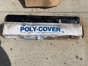 2 Rolls of Poly Sheeting