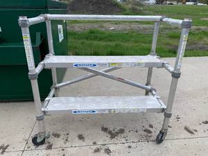 Warner Rolling Scaffolding  48 Inch Tall, 50 Inch Wide