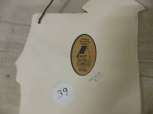 lot 39 image: Smoky Mountain Pottery 1994 Gatlinburg Tennessee Approx. 8 Tall Hangs On Wall