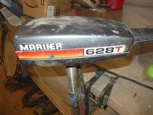 lot 113 image: Mariner 628T Trolling Motor with Minnkota Maximizer Power Controller, 3 Blade Prop 9.5 X 9.5 240240, Plus Misc.
