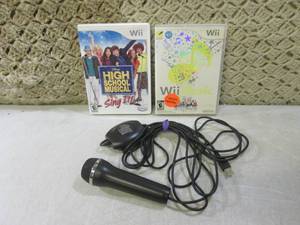(EC1) Wii Games with Microphone...
