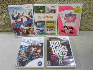 (EC1) Wii Games...