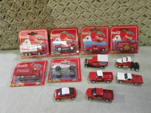 (EC1) Assorted Coca-Cola CarsTruck...