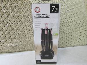 (EC1) 7pc Kitchen Utensil Set Rose ...
