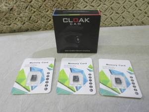 (EC1) Cloak Cam with 3 Memory Cards...