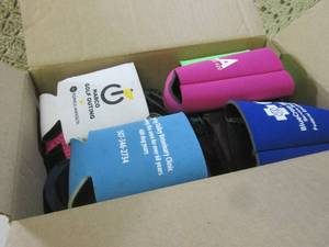(BS) Box of Assorted Can Coolers...