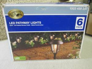 (F-2) Hampton Bay LED Pathway Light...