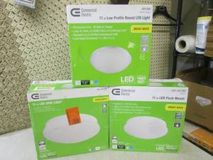 (F-3) Lot of 3 Misc Ceiling Lights ...