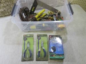 (D-2) Assorted Tools Etc in Contain...