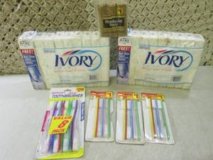 (BS) Bath Bar Soap and Toothbrushes...