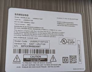 lot 87 image: Samsung 50 Smart TV