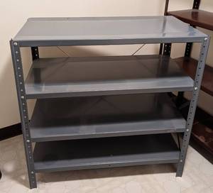 lot 91 image: Metal Storage Racks