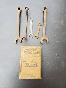 lot 23 image: Collection Of Old Ford Items