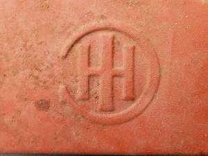 lot 18 image: Old Red International Harvester Tractor Toolbox