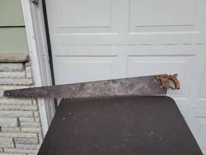 lot 91 image: Old Tree Saw