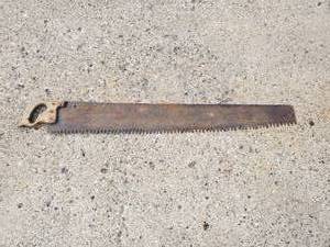 lot 92 image: Old Tree Saw