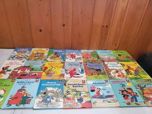 lot 30 image: Collection Of Vintage Disney Books