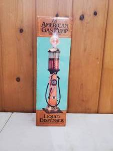 lot 26 image: Vintage American Gas Pump Liquor Dispenser