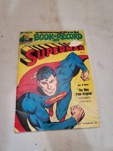 lot 46 image: Vintage 1978 Superman The Man From Krypton Book And Record Set