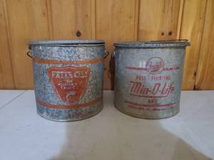 lot 31 image: Two Vintage Mino Buckets
