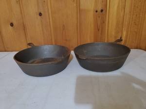 lot 105 image: Two Cast Iron Pans