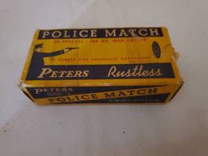 lot 110 image: Peters Rustless Police Match .38 Special 148 Grain Wad Cutters