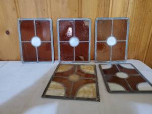lot 116 image: Collection Of Stained Glass