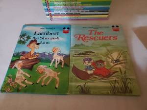 lot 118 image: Collection Of Vintage Disney Books