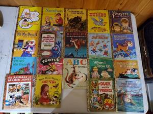 lot 119 image: Collection Of Vintage Little Golden Books