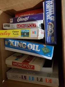 lot 135 image: Vintage Board Games