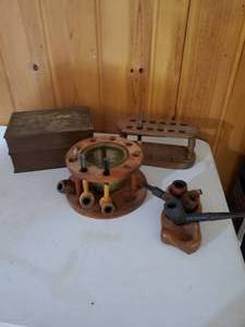lot 130 image: Decanter And Pipes