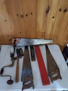 lot 129 image: Collection Of Old Tools