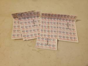 lot 138 image: Collection Of Holiday One Mill Gift Stamps