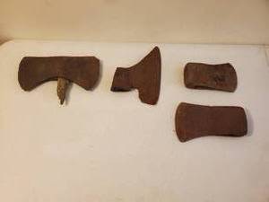 lot 169 image: Four Vintage Axe Heads