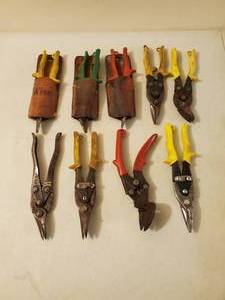 lot 181 image: Nine Pairs Of Aviation Snips