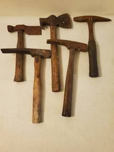 lot 184 image: Five Unique Hammers