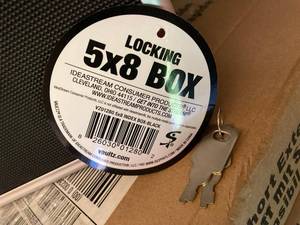 Locking Storage Boxes