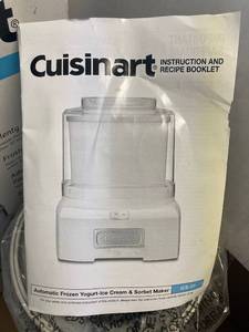 Cuisinart Ice Cream Maker